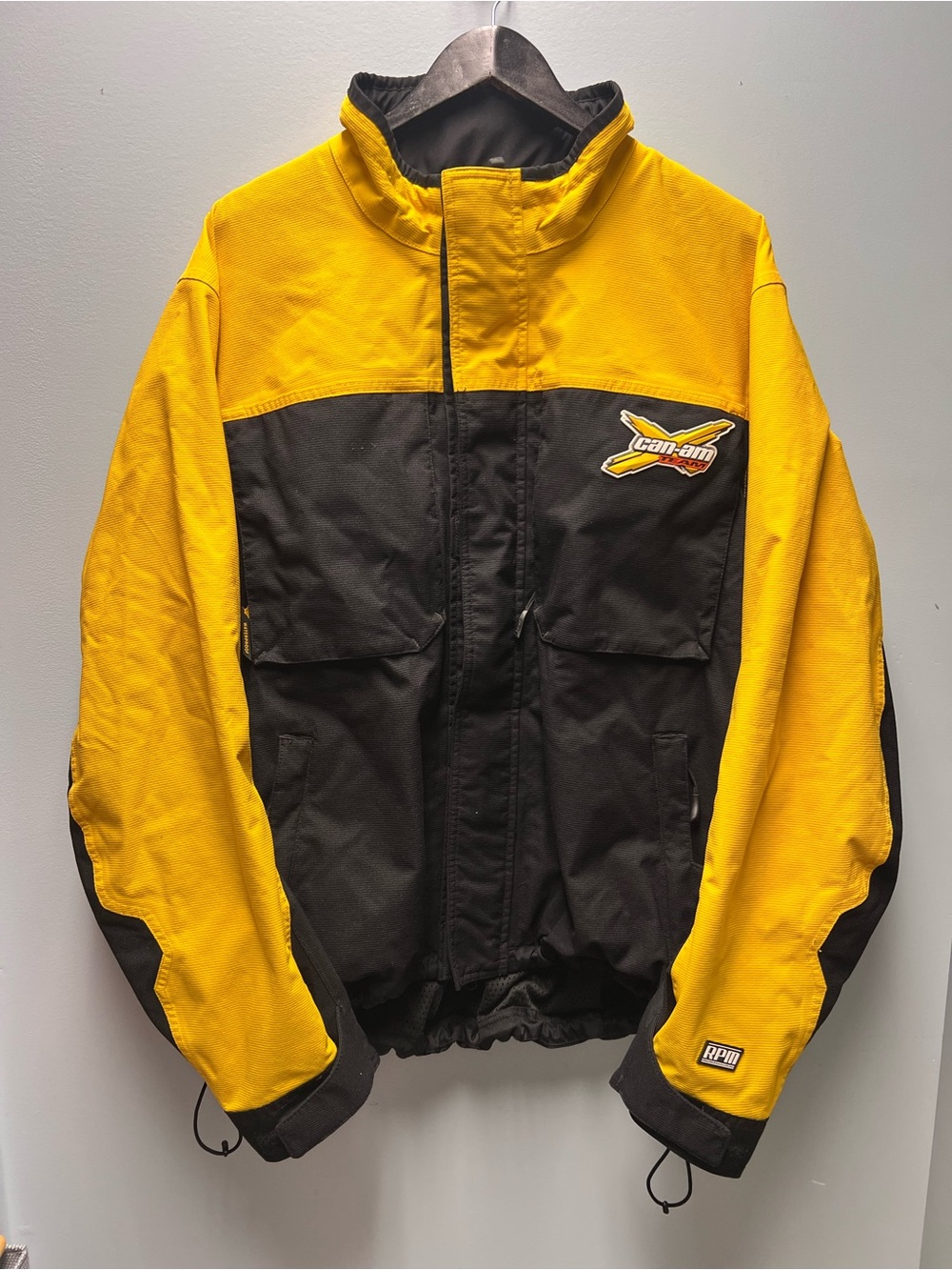 Can-Am Riding Jacket With Shoulder Panels With Signature Can-am Logo Size XL